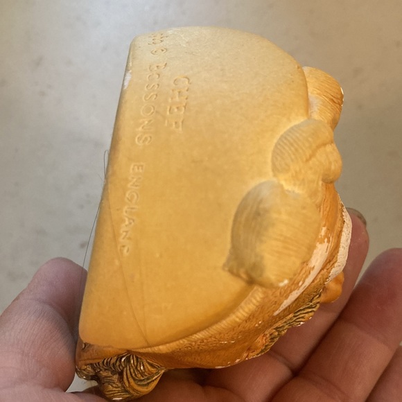 Chef 1969 Bossons England Ceramic 6” Chalkware Head Wall Decor - Picture 6 of 9